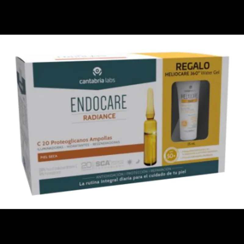 New ENDOCARE C20 PROTEOGLICANOS AMPOLLAS 30 X 2 ML Facial