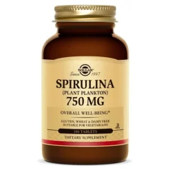New ESPIRULINA 750MG (PLACTON) 100 COMPRIMIDOS Vitaminas Y Minerales|Complementos Alimenticios