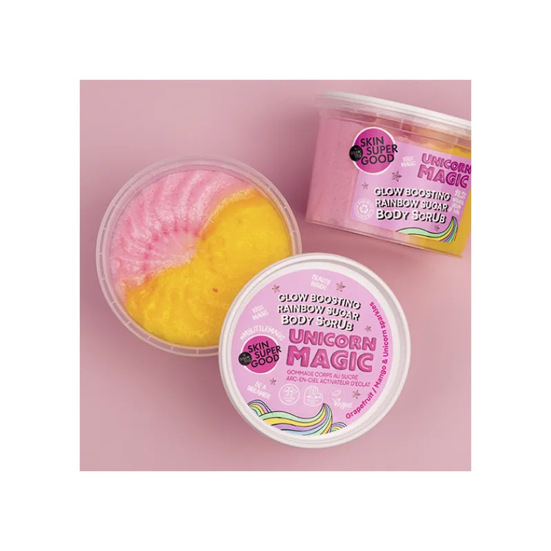 Clearance Exfoliante Corporal de Azúcar con Efecto Glow Unicorn Magic Cuidado Ocasional|Hidratación