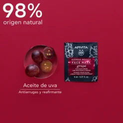 Sale Express Beauty Mascarilla Facial Antiarrugas y Reafirmante con Uva 2x8 ml Facial