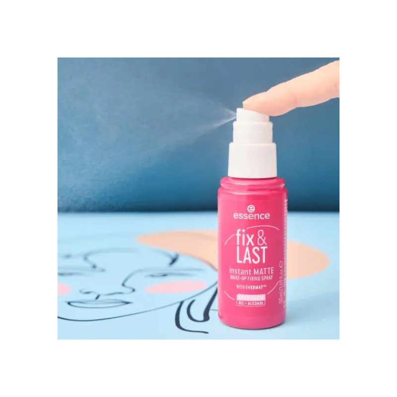 New Fix & Last Instant Matte Make-Up Fixing Spray Acabado