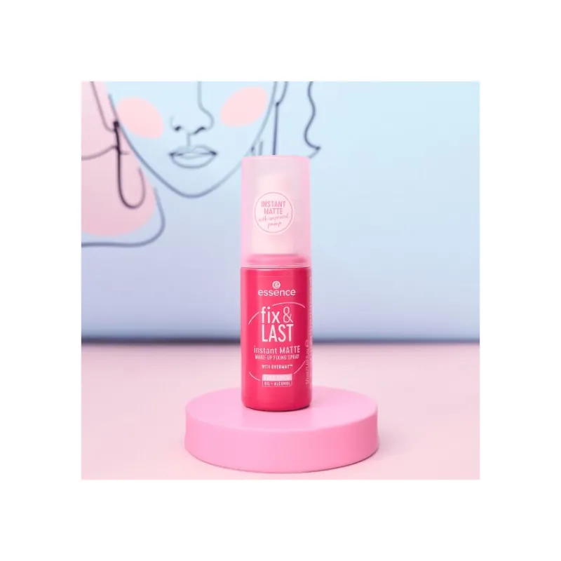 New Fix & Last Instant Matte Make-Up Fixing Spray Acabado