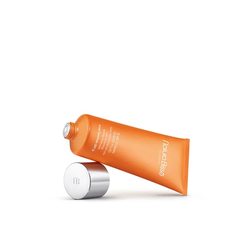 Sale FLUIDO HIDRATANTE REAFIRMANTE CON COLOR C+C VITAMIN SHEER FLUID SPF25 50 ML NATURA BISSÉ Vitamina E|Vitamina A