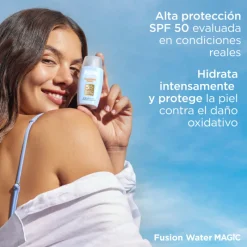 Hot FOTOPROTECTOR FUSION WATER MAGIC SPF 50+ 50ML Facial|Spf