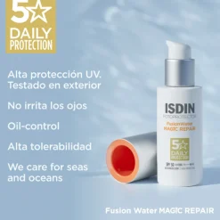 Clearance FOTOPROTECTOR FUSION WATER MAGIC REPAIR SPF50 Facial
