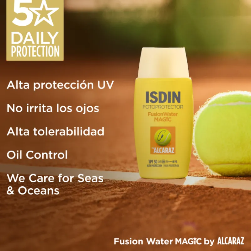 Sale FOTOPROTECTOR FUSION WATER MAGIC BY ALCARAZ SPF50 Facial