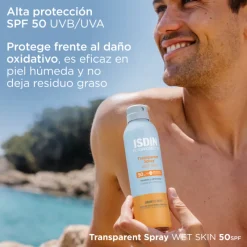 Outlet FOTOPROTECTOR TRANSPARENTE SPRAY WET SKIN SPF50 Corporal