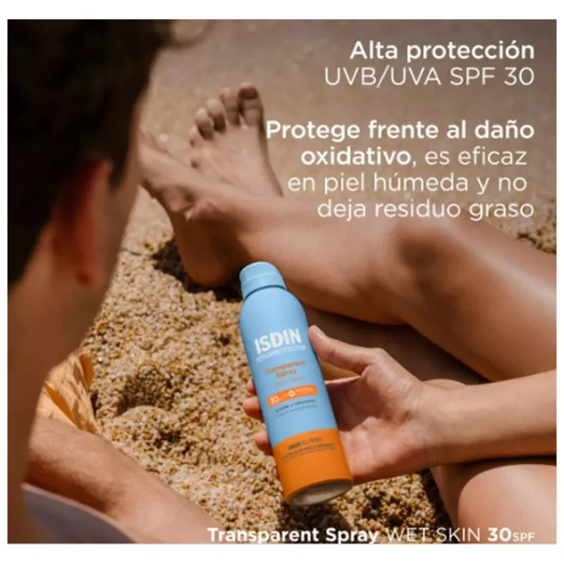 Discount FOTOPROTECTOR TRASNSPARENT SPRAY WET SKIN SPF30 Corporal