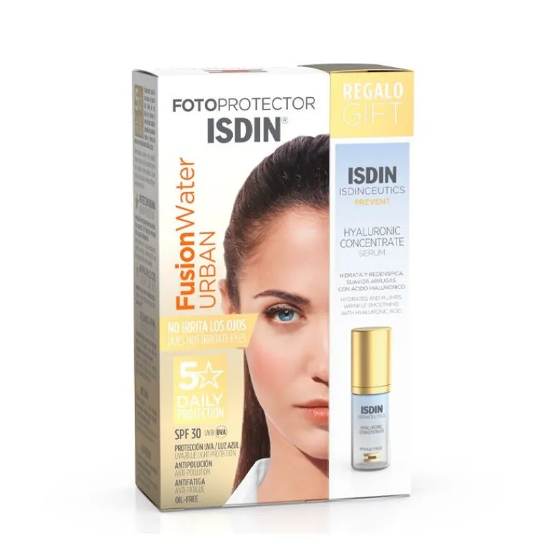 New FUSION WATER URBAN SPF30 + REGALO Facial