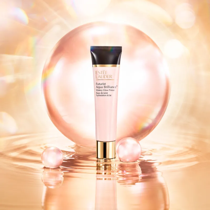 New Futurist Aqua Brilliance Prebase Watery Glow Base De Maquillaje