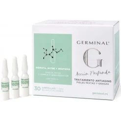 Clearance ACCIÓN PROFUNDA ANTIAGING PIELES MIXTAS Y GRASAS 30 AMPOLLAS Facial