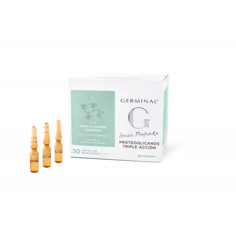 PROTEOGLICANOS TRIPLE ACCIÓN 30 AMPOLLAS Facial