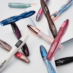 Online Glam & Doll Volume Brown Mascara Waterproof Base De Máscara De Pestañas