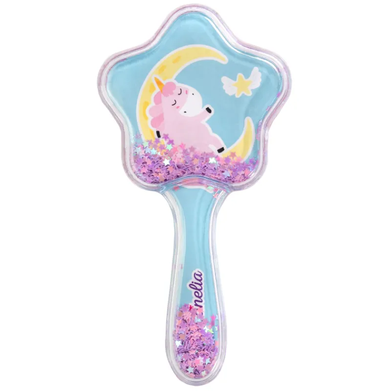 Clearance Glittery Hair Brush Unicorn Cepillos Y Peines