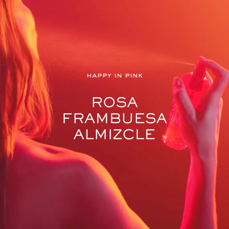 New Happy In Pink Bruma Perfumada Cuerpo y Cabello Tratamientos Capilares|Corporal