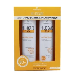 Outlet HELIOCARE  360º DUPLO SPRAY INVISIBLE SPF50+ 200ML + 200 ML Corporal