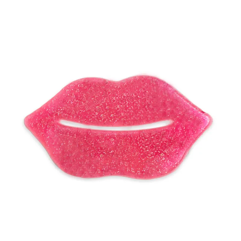 Online Glitter Lip Pads Pink Limpieza|Hidratación