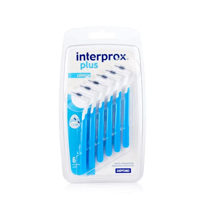 New INTERPROX PLUS 2G CÓNICO BLISTER 6 U Bucal
