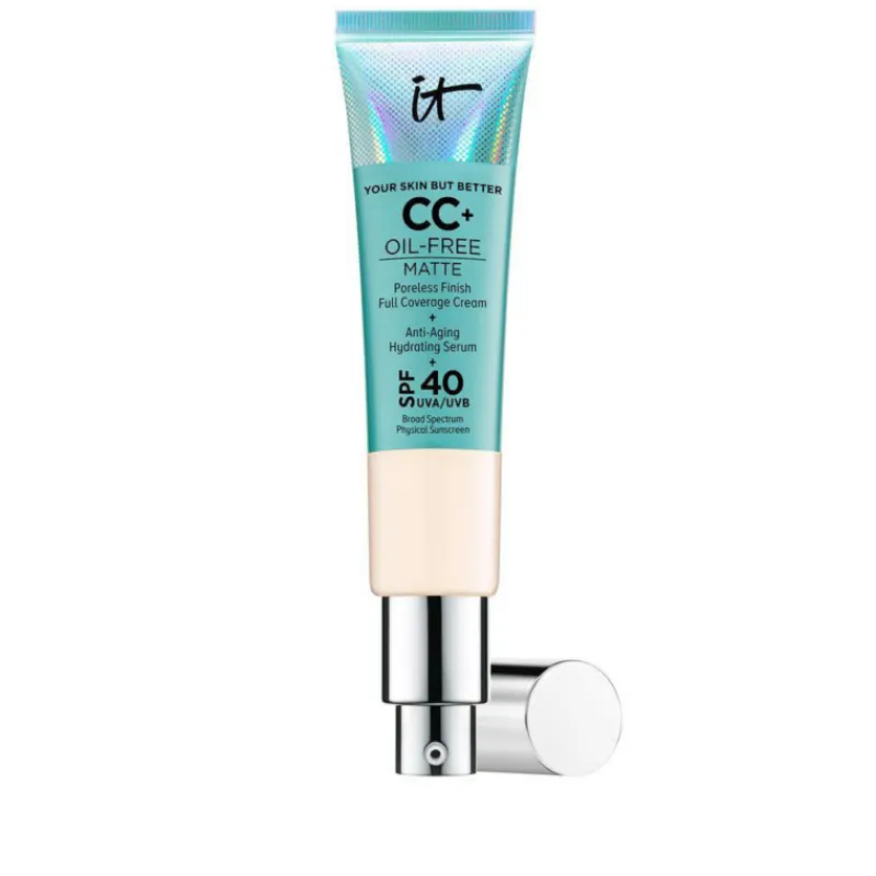 New CC+ OIL-FREE MATTE BASE DE MAQUILLAJE CON SPF 40+ Fondo De Maquillaje