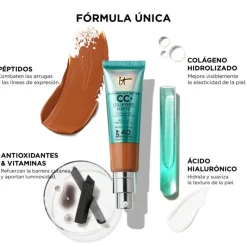 New CC+ OIL-FREE MATTE BASE DE MAQUILLAJE CON SPF 40+ Fondo De Maquillaje