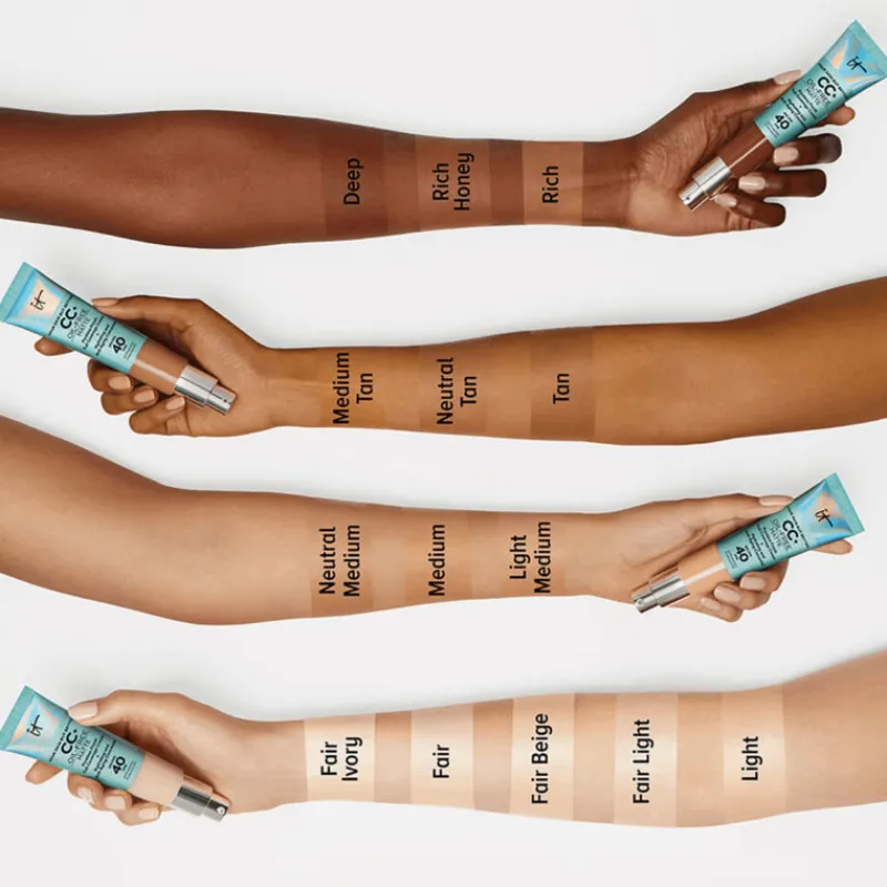 New CC+ OIL-FREE MATTE BASE DE MAQUILLAJE CON SPF 40+ Fondo De Maquillaje