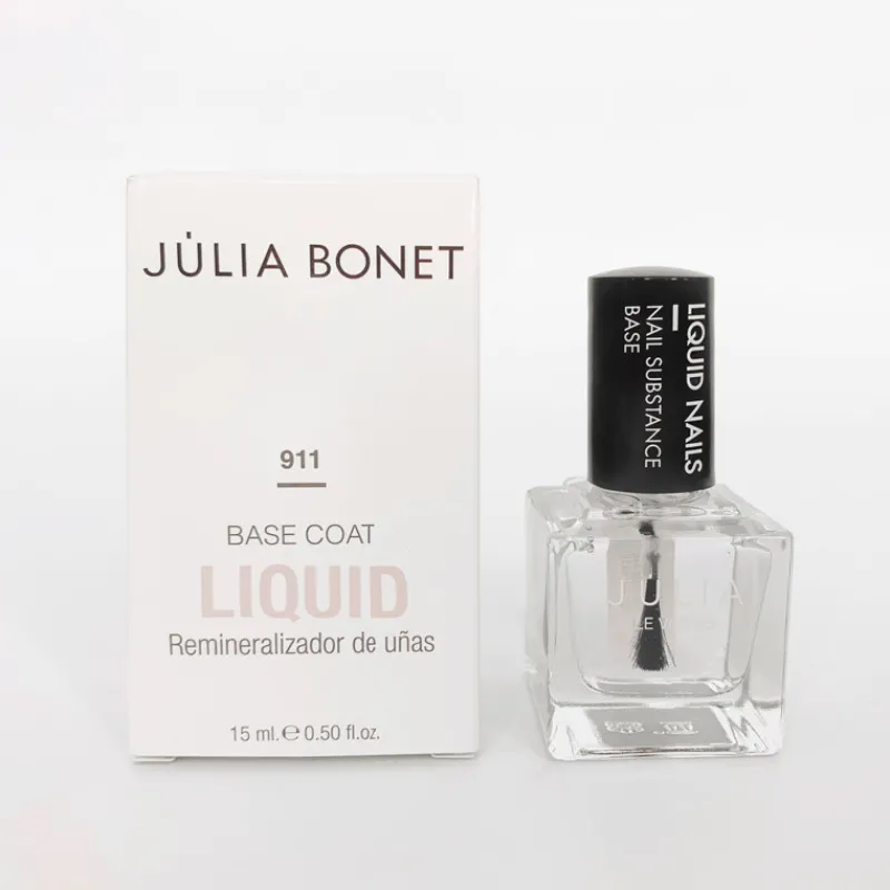 New JULIA BASE COAT LIQUID NAILS Nail Care|Base De Uñas