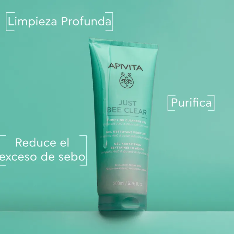 Clearance Just Bee Clear Gel Limpiador Purificante Facial
