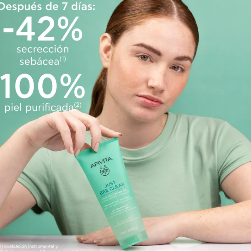 Clearance Just Bee Clear Gel Limpiador Purificante Facial