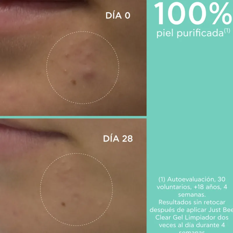 Clearance Just Bee Clear Gel Limpiador Purificante Facial