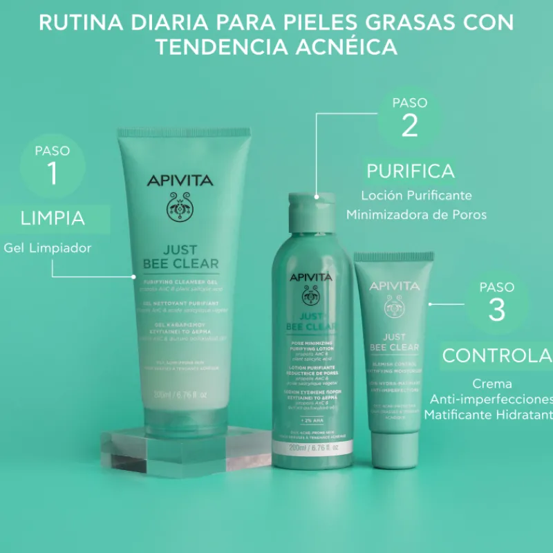 Clearance Just Bee Clear Gel Limpiador Purificante Facial