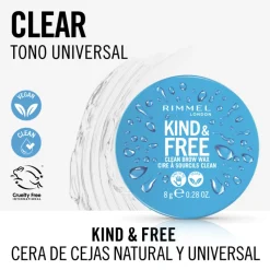 Discount Kind & Free Universal Clean Brow Wax Gel & Máscara De Cejas