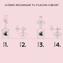 Best La Petite Robe Noire Le Flacon Coeur Eau de Parfum Recargable Mujer Eau De Parfum Mujer