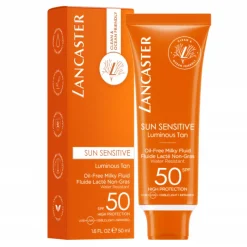 Clearance SUN SENSITIVE OIL-FREE MILKY FLUID SPF50 50 ML Spf|Protección Solar Facial - Antiedad