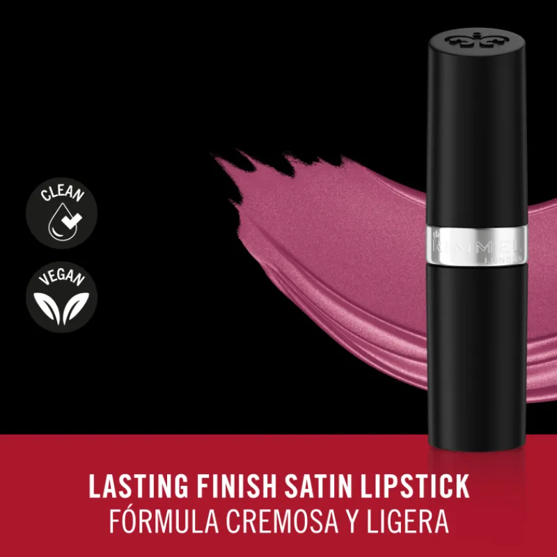 Hot Lasting Finish Satin Lipstick 4gr Barra De Labios