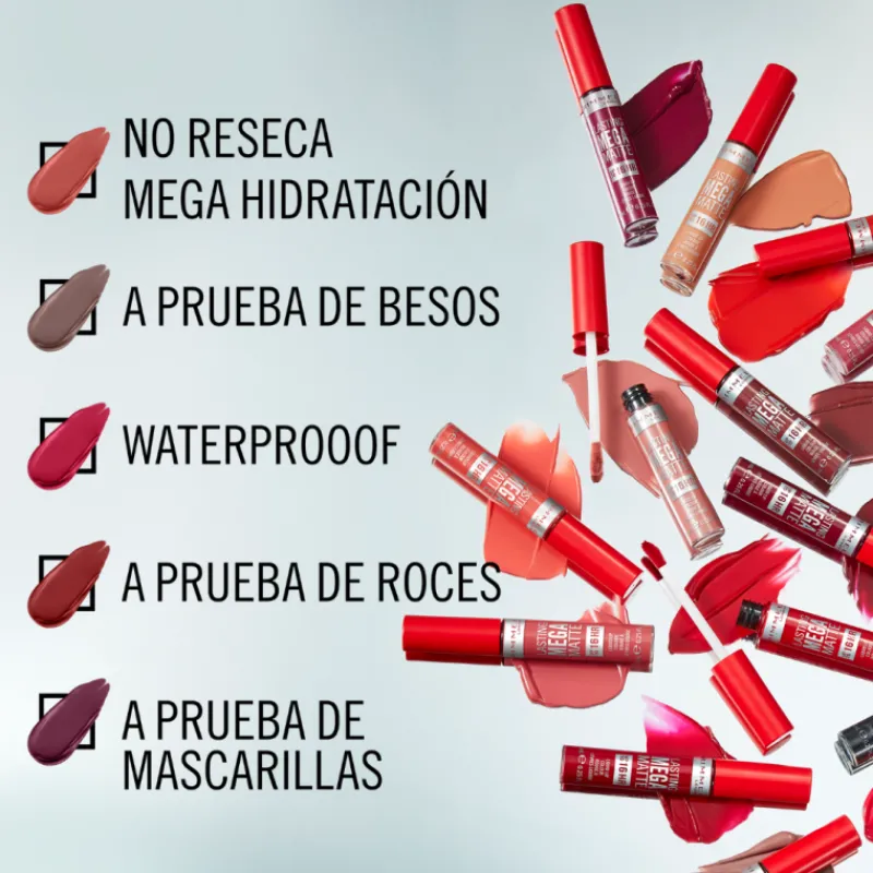 Lasting Mega Matte Barra De Labios