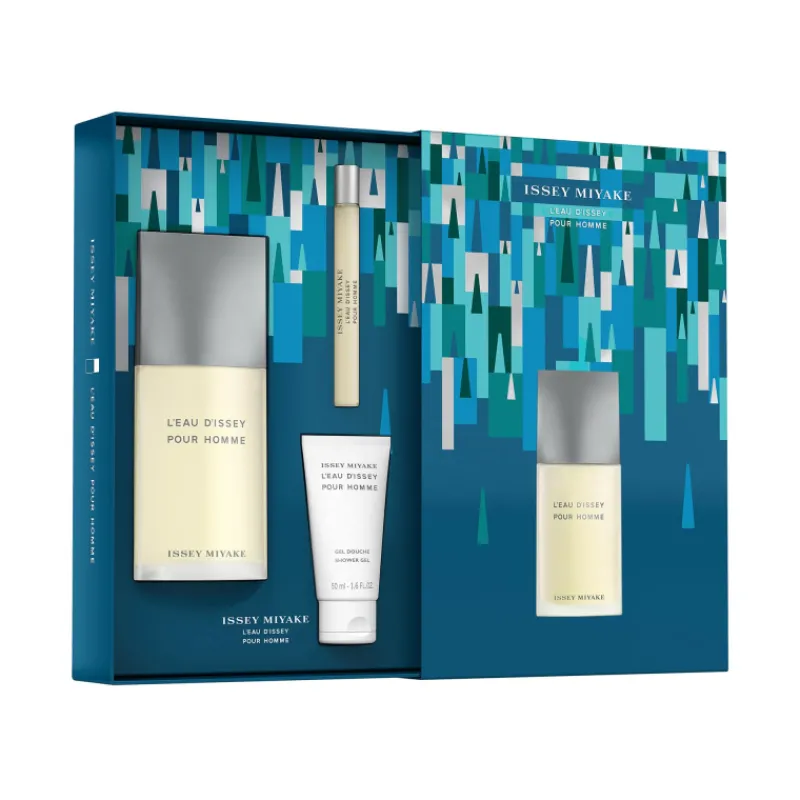 New L'Eau d'Issey pour Homme Eau de Toilette & Gel de Ducha Hombre Estuches Y Gift Sets