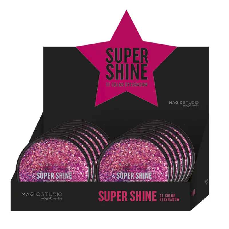 Hot SUPER STAR GLITTER CIRCLE Sombras