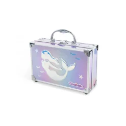 Hot LET'S BE MERMAIDS 3 LEVELS BEAUTY CASE Laca De Uñas|Barra De Labios
