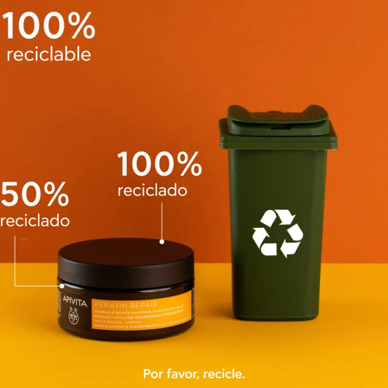 New Mascarilla Keratin Repair Nutritiva y Reparadora para Cabello Seco y Dañado Tratamientos Capilares