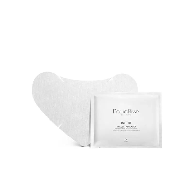 Clearance MASCARILLA LIFTING CUELLO Y ESCOTE INHIBIT TENSOLIFT NECK MASK 1 UNIDAD NATURA BISSÉ Acido Hialurónico|Luminosidad