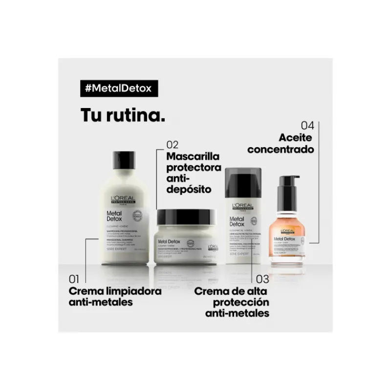 New METAL DETOX CREMA Mascarillas Y Exfoliantes
