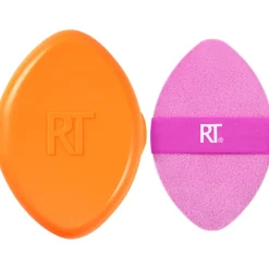 Outlet Miracle 2-IN-1 Powder Puff + Travel Case Accesorios De Maquillaje