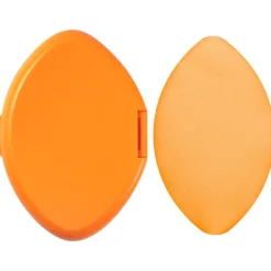 Outlet Miracle 2-IN-1 Powder Puff + Travel Case Accesorios De Maquillaje