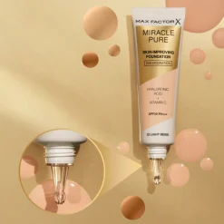 Sale Miracle Pure Foundation SPF 30 Fondo De Maquillaje