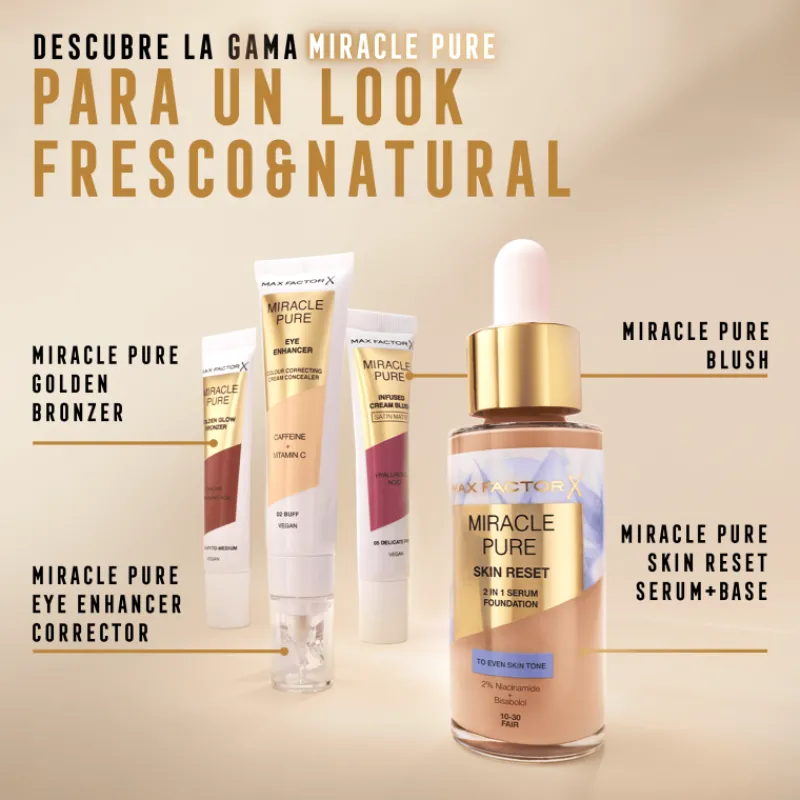 Best Miracle Pure Golden Glow Bronzer Fondo De Maquillaje