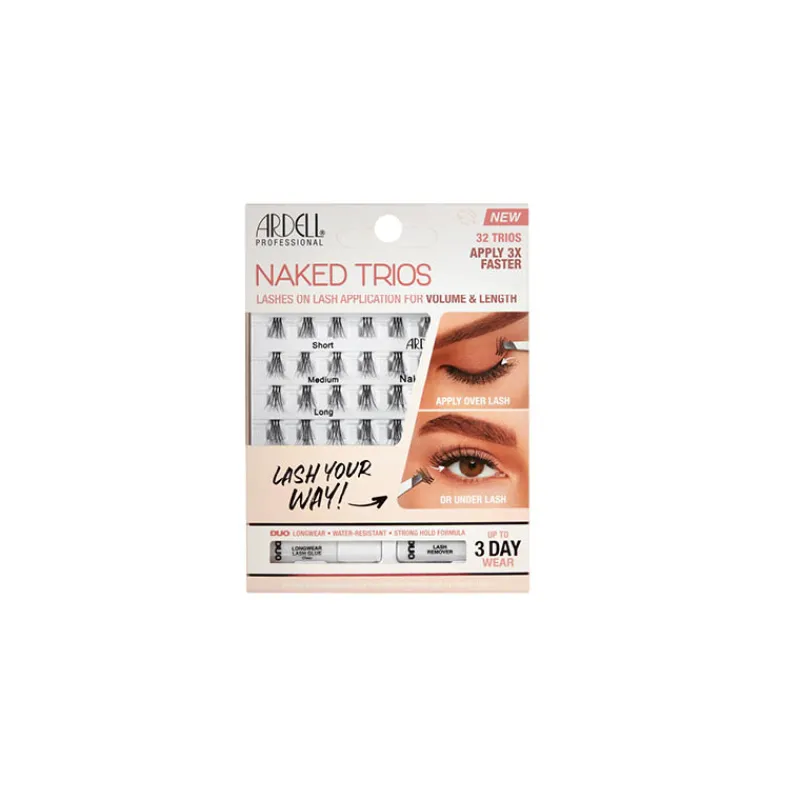 Online Naked Lashes Trios Kit Accesorios De Maquillaje