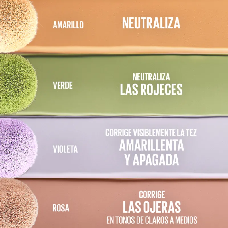 Best New York Corrector Morado Antiojeras Y Corrector