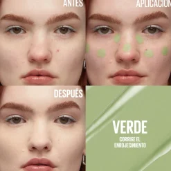 New New York Corrector Verde Antiojeras Y Corrector