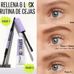 Best New York Superlock Brow Glue Gel & Máscara De Cejas