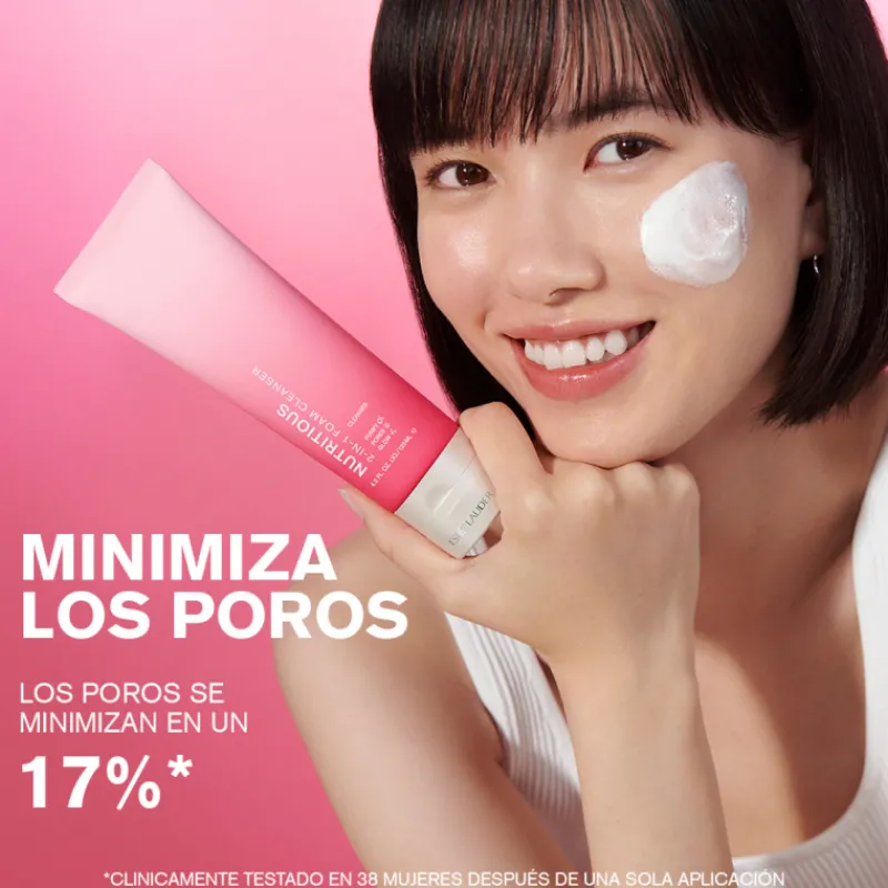 NUTRITIOUS ESPUMA LIMPIADORA 2 EN 1 FOAM CLEANSER Vitamina A|Limpieza